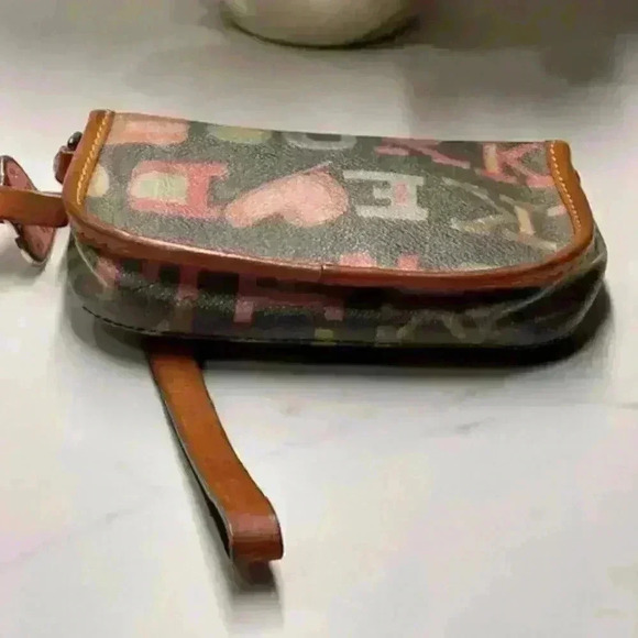 Dooney & Bourke Multi Color Wristlet - Picture 3 of 7